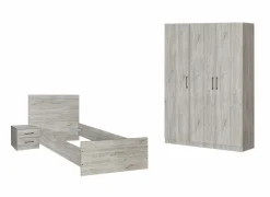 Kinderkamer Elmo met bed 90x200cm - kleerkast 120cm en 1 nachtkastje