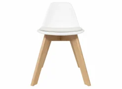 Kinderstoel Baya 55x31x38,5cm - kunststof - wit