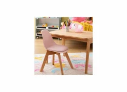 Kinderstoel Baya 55x31x38,5cm - kunststof - roze