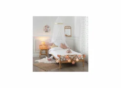 Klamboe 230x40cm - polyestervezel - wit/goud