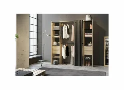 Kledingrek Dana 190x50,1x203cm - decor - eik