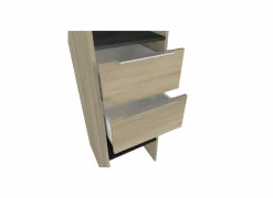 Kledingrek Dana 190x50,1x203cm - decor - eik