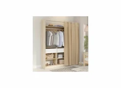 Kledingrek Lyttelton 180x42x200cm - decor - sonoma eik