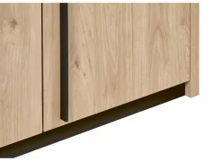 Kleerkast 165cm - decor - bruin