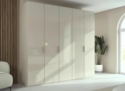 Kleerkast 250cm - decor & glas - champagne