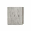 Kleerkast Elmo 160cm - decor - new grey oak