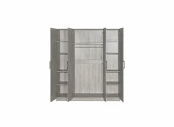 Kleerkast Elmo 160cm - decor - new grey oak