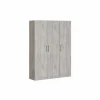 Kleerkast Elmo 120cm - decor - new grey oak