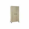 Kleerkast Evy 2 100cm - decor - lente eik