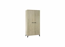 Kleerkast Evy 2 100cm - decor - lente eik