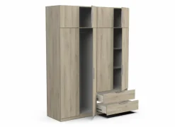 Kleerkast Ghost 157cm - decor - kronberg eik