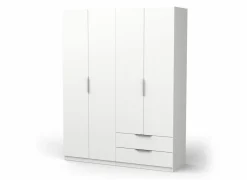 Kleerkast Ghost 157cm - decor - wit