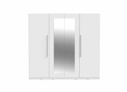 Kleerkast Helen 228cm - decor - wit