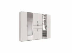 Kleerkast Moldau 270cm - decor - wit