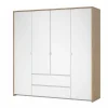 Kleerkast Next 197x58x202cm - decor - wit & jackson hickory