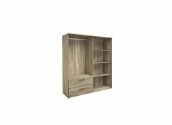 Kleerkast Orleans 181cm - decor - eik