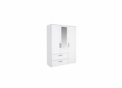 Kleerkast Orleans 145cm - decor - wit