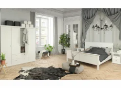 Kleerkast Paris 181cm - decor - wit