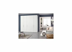 Kleerkast Select 251cm - decor - wit