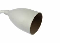 Klemlamp Sily H43cm - kunststof - grijs