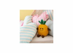 Knuffel Ananas H26cm - stof - geel
