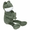 Knuffel Kikker H35cm - polyester - groen