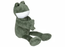 Knuffel Kikker H35cm - polyester - groen