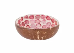Kom Cocosbowl Ø14cm - kokos - pink pearl