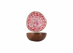 Kom Cocosbowl Ø14cm - kokos - pink pearl