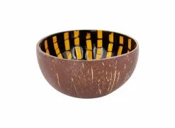 Kom Cocosbowl Ø14cm - kokos - geel