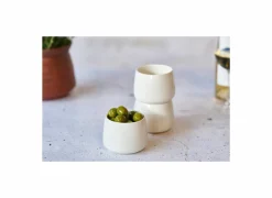 Kom Torres Ø9cm - porselein - wit - set van 3