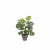 Kunstplant Monstera + pot Stan H48cm