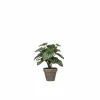 Kunstplant Peperomia + pot Stan H24cm