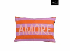Kussen Amore 55x35cm - katoen - multicolor