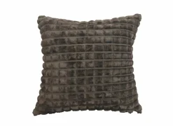 Kussen Bordeaux 50x50cm - microvezel - grijs