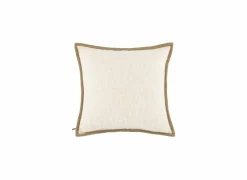 Kussen Cotton Slub 45x45cm - katoen - ivoor