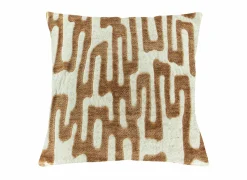 Kussen Elif 45x45cm - stof - terra