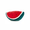 Kussen Fluffy Watermelon 40x20cm - polyester - rood