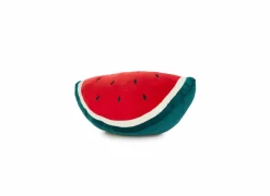 Kussen Fluffy Watermelon 40x20cm - polyester - rood