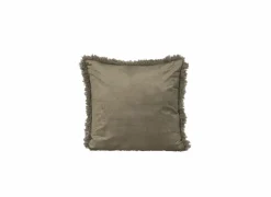 Kussen Hare 60x60cm - nepbont - grijs