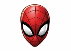 Kussen in de vorm van Spiderman 35cm - polyester - rood