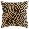 Kussen Lynra 40x40cm - polyester - bruin & zwart