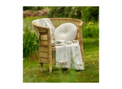 Kussen Olly 40x40cm - stof - snow white