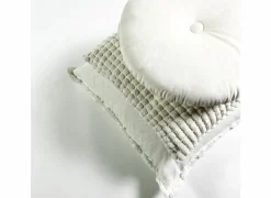 Kussen Olly 40x40cm - stof - snow white