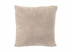 Kussen Pippa 45x45cm - flanel - taupe
