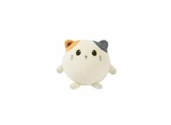 Kussen Squishy Orange Cat Ø13cm - stof - oranje
