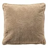 Kussen Teddy 45x45cm - stof - beige
