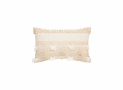 Kussen zand 30x50cm - katoen - zand