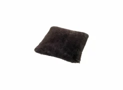 Kussen Zaya 60x60cm - stof - zwart