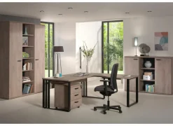 Ladeblok Rio 2 48x48x59cm - melamine - humus eik